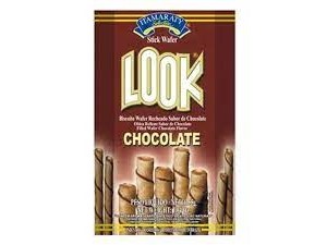 Wafer Recheado Look Chocolate 55g c/20 - Itamaraty