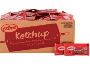 Ketchup Sachet Ekma 7 gr cx 168 unidade