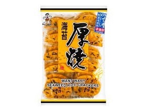 Biscoito de Arroz Shelly Sembei Doce - Want Want 150g