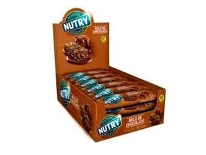 BARRA DE CEREAL NUTRY BOLO DE CHOCOLATE 24 UN