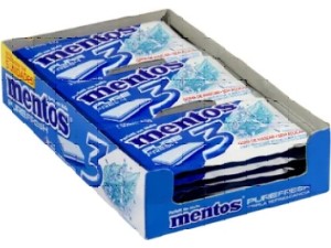 Chiclete Mentos Pure 3Fresh Mint c/15 - Perfetti
