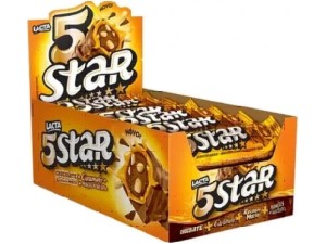 Chocolate 5 Star 40g c/18 - Lacta