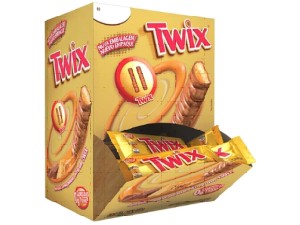 Chocolate Twix 15g c/30 - Mars