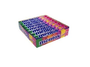 Pastilha Mentos Stick Rainbow c/16 - Perfetti